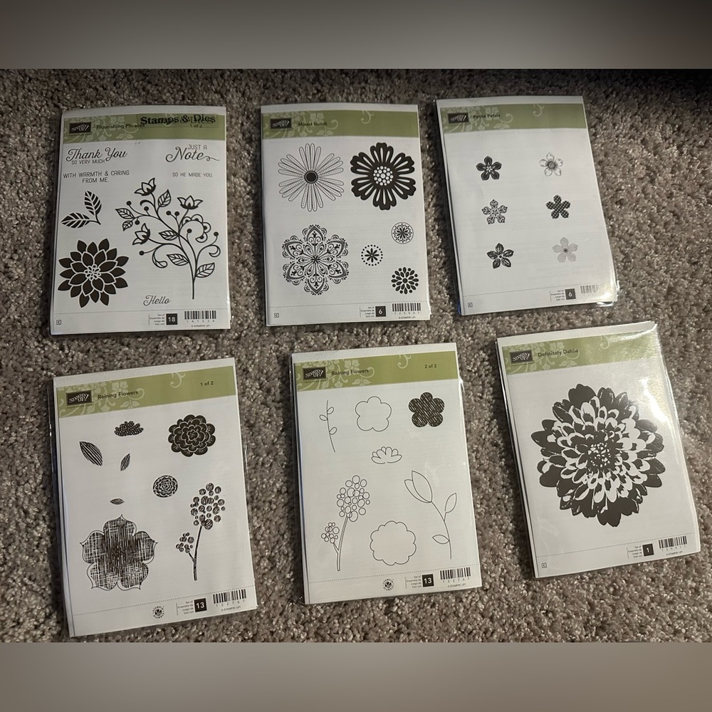 Stampin’ Up Bundle set of Stamps